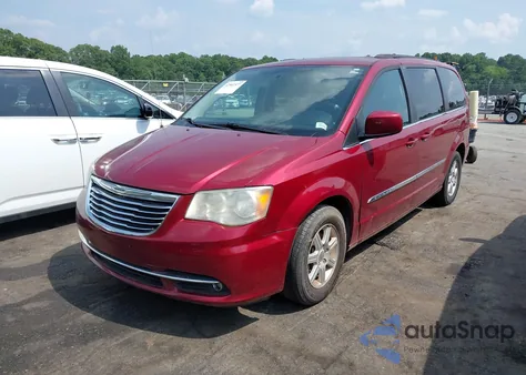 2013 Chrysler Town & Country Touring из США, поврежденный, VIN 2C4RC1BGXDR583509